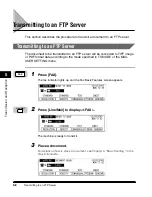 Предварительный просмотр 121 страницы Canon ImageCLASS 2300 Sending Manual