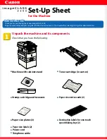 Canon ImageCLASS 2300 Setup предпросмотр