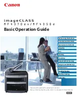 Предварительный просмотр 1 страницы Canon imageCLASS D480 Basic Operation Manual