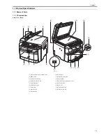 Предварительный просмотр 19 страницы Canon ImageCLASS MF4690 Service Manual