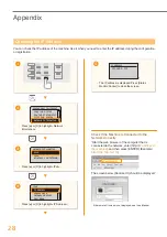 Предварительный просмотр 28 страницы Canon imageCLASS MF4880dw Starter Manual