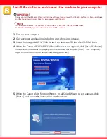 Preview for 7 page of Canon imageCLASS MF5550 Setup Sheet