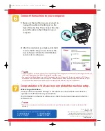 Предварительный просмотр 8 страницы Canon ImageCLASS MF5730 Setup Instructions