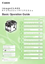 Canon imageCLASS MF5950dw Basic Operation Manual предпросмотр