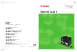 Canon imageCLASS MF6500 Series Starter Manual preview