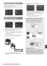 Предварительный просмотр 13 страницы Canon imageclass mf820cdn Getting Started