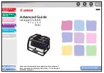 Canon imageCLASS MFG500 Series Advanced Manual предпросмотр