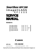 Canon imageCLASS MPC200 Service Manual preview