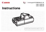 Canon imageFORMULA CR-135i II Instructions Manual preview