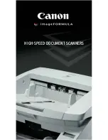 Предварительный просмотр 1 страницы Canon imageFORMULA DR-1210C Pocket Manual