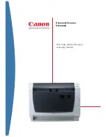 Предварительный просмотр 1 страницы Canon imageFORMULA DR-2080C Brochure & Specs