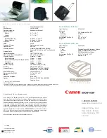 Preview for 2 page of Canon imageFORMULA DR-3080C Specification Sheet