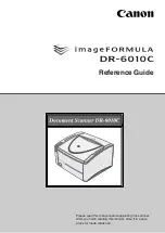 Canon imageFormula DR-6010C Reference Manual preview