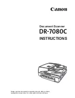 Предварительный просмотр 5 страницы Canon ImageFormula DR-7080C Instruction Manual