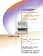 Preview for 2 page of Canon ImageFormula DR-9080C Brochure & Specs