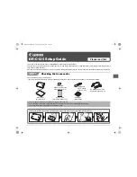 Preview for 2 page of Canon imageFORMULA DR-C130 Document Scanner Setup Manual