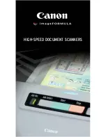 Предварительный просмотр 1 страницы Canon imageFORMULA P-150 Portable Scanner Brochure & Specs