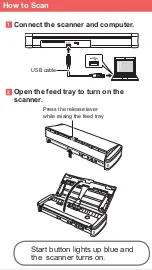 Preview for 2 page of Canon ImageFormula R10 Installation Manual