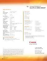 Preview for 6 page of Canon imageFORMULA ScanFront 220e Brochure & Specs