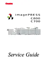 Canon ImagePress C700 Service Manual предпросмотр