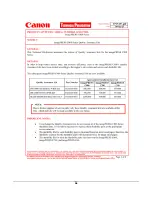 Предварительный просмотр 34 страницы Canon ImagePress C700 Technical Workbook