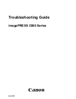 Canon imagePRESS C800 Series Troubleshooting Manual предпросмотр