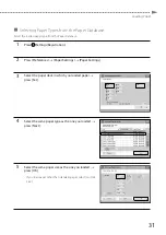 Предварительный просмотр 31 страницы Canon imagePRESS C8000VP Quick Manual