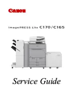 Предварительный просмотр 1 страницы Canon imagePRESS Lite C170 Service Manual