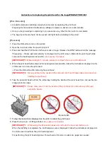 Предварительный просмотр 1 страницы Canon imagePRGRAF PRO1000 Instructions For Replacing