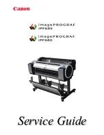 Canon imagePROGRAF iPF680 Service Manual preview