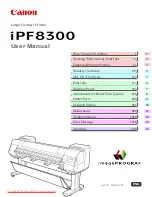 Canon imagePROGRAF iPF8300 User Manual preview