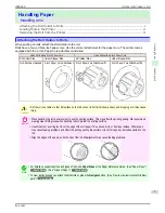 Предварительный просмотр 9 страницы Canon imagePROGRAF iPF8400 Basic Manual