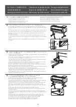 Preview for 3 page of Canon imagePROGRAF RU-42 Setup Manual