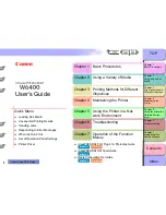 Предварительный просмотр 1 страницы Canon imagePROGRAF W6400 User Manual