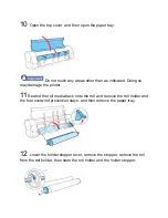 Предварительный просмотр 4 страницы Canon imagePROGRAF W8400D Moving Instructions