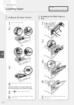 Предварительный просмотр 28 страницы Canon imageRUNNER 1643iF Getting Started