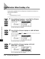 Preview for 315 page of Canon IMAGERUNNER 2010F Facsimile Manual