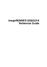 Предварительный просмотр 3 страницы Canon imageRUNNER 2318 Reference Manual