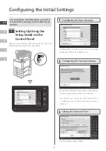 Предварительный просмотр 2 страницы Canon imageRUNNER 2745i Setup Manual