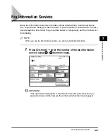 Preview for 149 page of Canon imageRUNNER 2830 Facsimile Manual