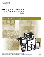 Canon imageRUNNER 3300 Function Manual preview