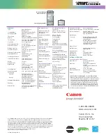 Preview for 2 page of Canon imageRunner 3300E Specifications