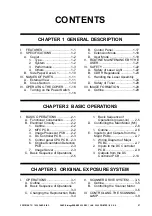 Предварительный просмотр 7 страницы Canon ImageRunner 600 Service Manual