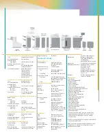 Предварительный просмотр 3 страницы Canon IMAGERUNNER 7095 PRINTER Specifications