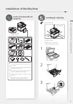 Preview for 3 page of Canon imageRUNNER ADVANCE 525i III Getting Started