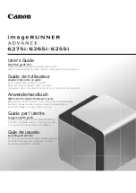 Canon imageRUNNER ADVANCE 6275i User Manual предпросмотр