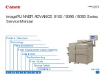 Canon imageRUNNER ADVANCE 8085 Series Service Manual предпросмотр