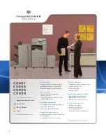 Предварительный просмотр 2 страницы Canon IMAGERUNNER ADVANCE C5030 Brochure & Specs