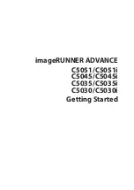 Preview for 3 page of Canon IMAGERUNNER ADVANCE C5051 Getting Started