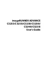 Предварительный просмотр 255 страницы Canon imageRUNNER ADVANCE C5250 User Manual